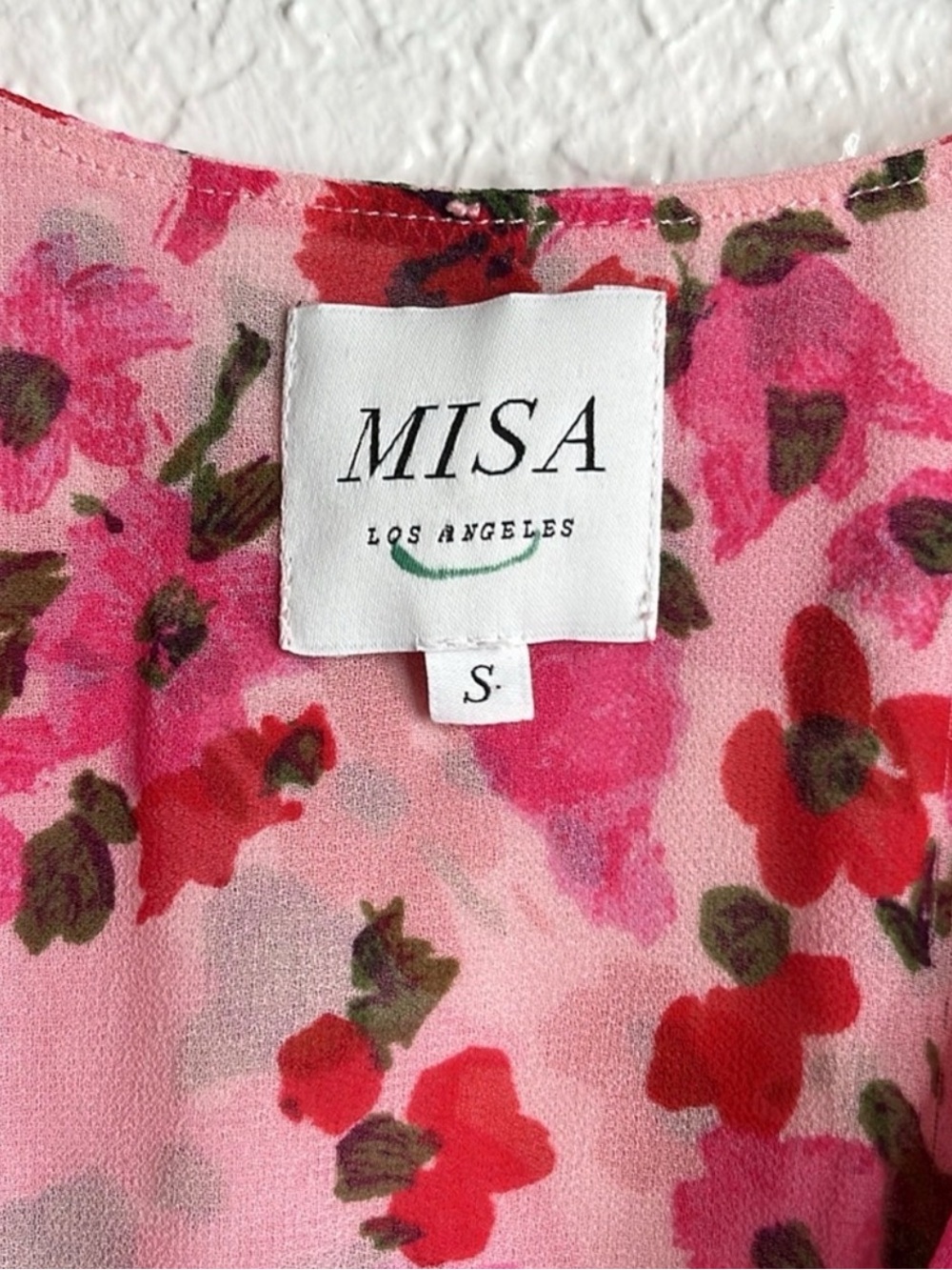 💕MISA LOS ANGELES - Devan Floral Mini - S 💕 - Picture 6 of 7